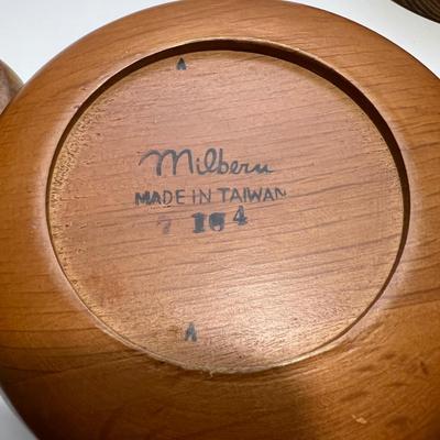 Mixed Vintage Wood, Teak Lot - Some Signed