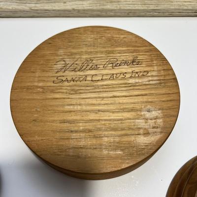 Mixed Vintage Wood, Teak Lot - Some Signed