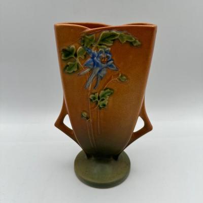 Roseville Pottery Columbine Vase