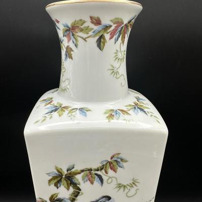 Porcelain Square Vase , Marked 9/50