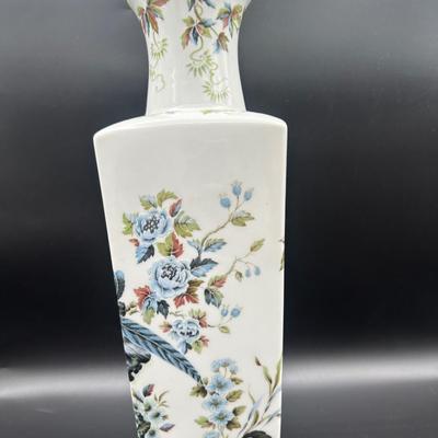 Porcelain Square Vase , Marked 9/50