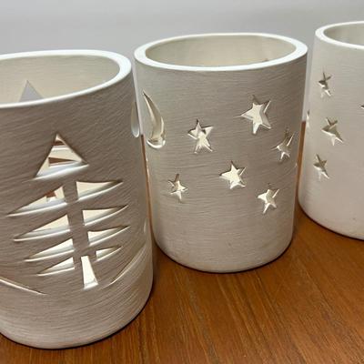 Decorative White Ceramics Lot