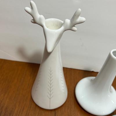 Decorative White Ceramics Lot
