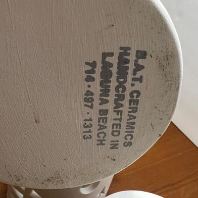 Decorative White Ceramics Lot
