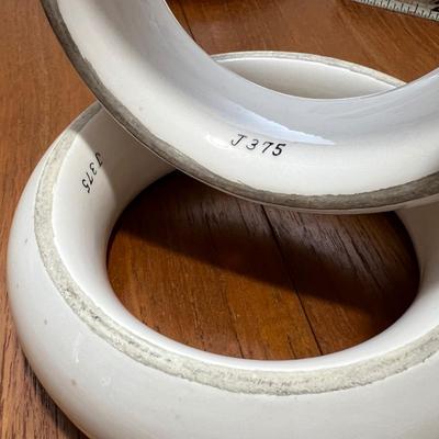 Decorative White Ceramics Lot