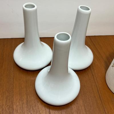 Decorative White Ceramics Lot
