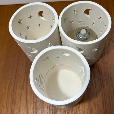 Decorative White Ceramics Lot