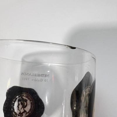 Vintage MCM Barware - Black, Gold, Teak Wood