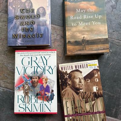 Lot of 4 hardcover books