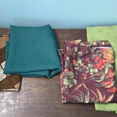 Greens and Browns Tablecloths