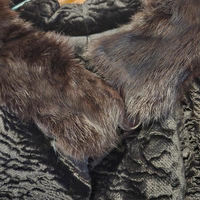 Persian Wool with Mink Collar Jacket