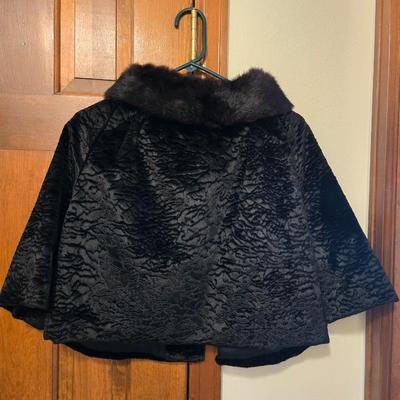 Persian Wool with Mink Collar Jacket