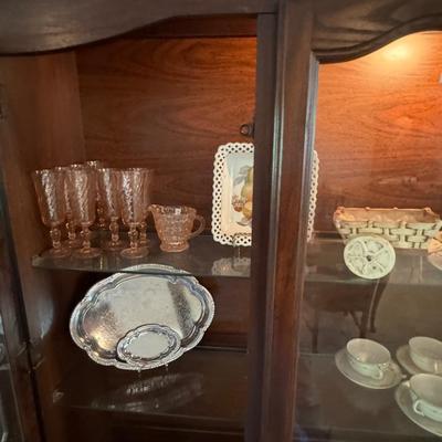 CHINA CABINET LOT