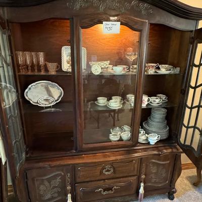 CHINA CABINET LOT