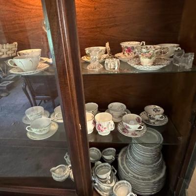 CHINA CABINET LOT