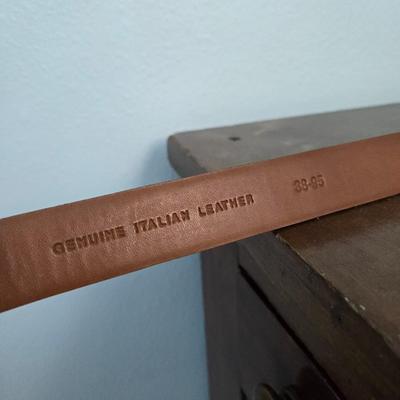 2 Leather Belts
