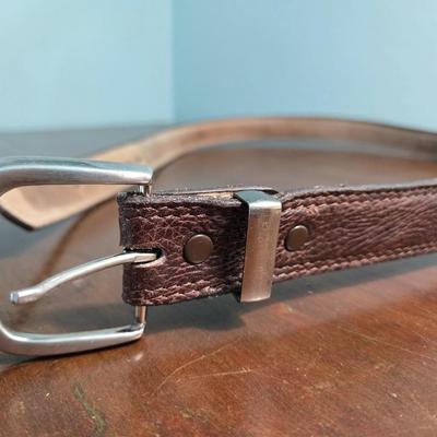 2 Leather Belts