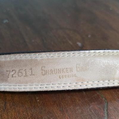 2 Leather Belts