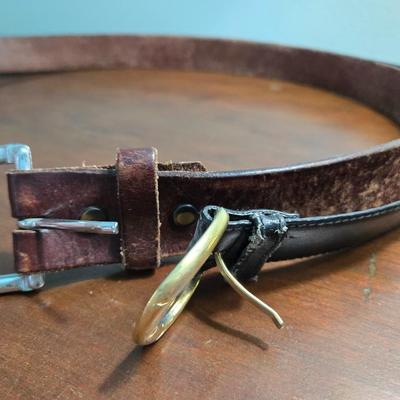 Black & Brown Leather Belts