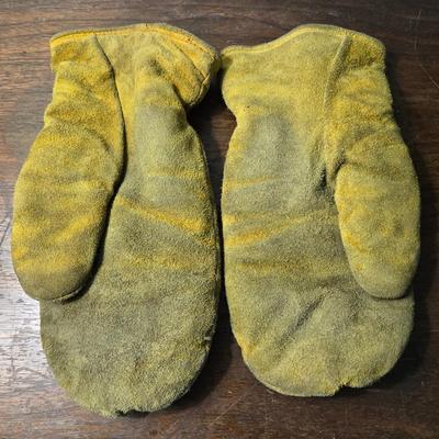 Leather Mittens