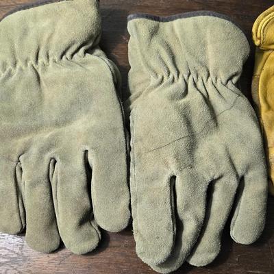 Leather Work Gloves