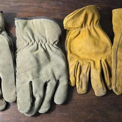 Leather Work Gloves