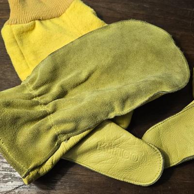 Kinco Leather Mittens with Liners