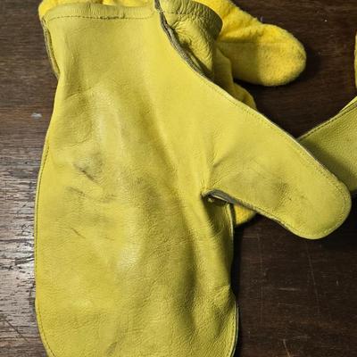 Kinco Leather Mittens with Liners
