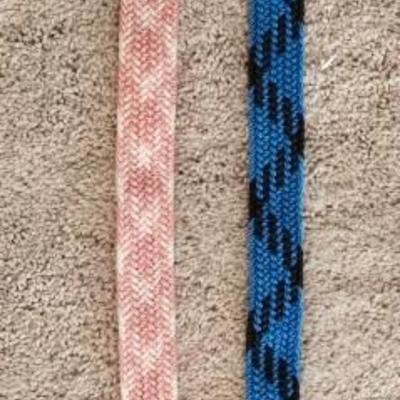 (2) Vintage Woven Western Belts