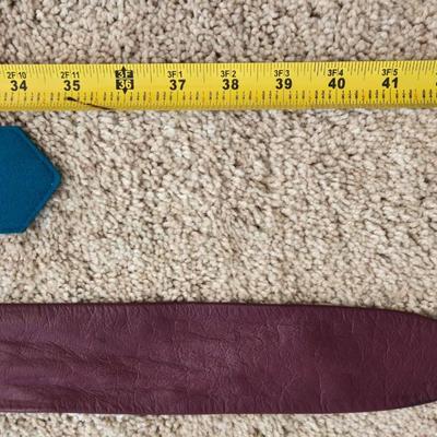 (2) Ladies Belts