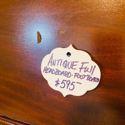 Lot 4: Antique Bed & More