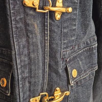 Ralph Lauren Denim & Gold Hardware Jacket