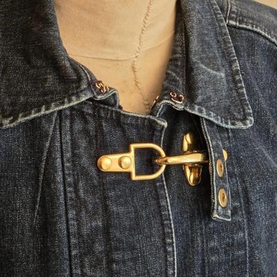 Ralph Lauren Denim & Gold Hardware Jacket
