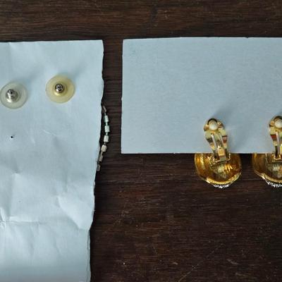 (2) Earrings Lot
