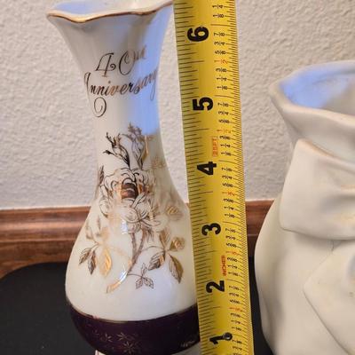 (4) Small Porcelain Vases