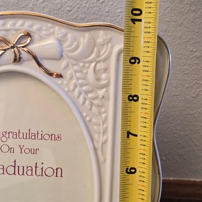 Porcelain Music Box Photo Frame