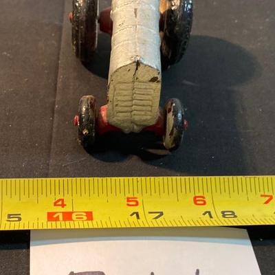 Vintage Cast Iron Toy Tractor