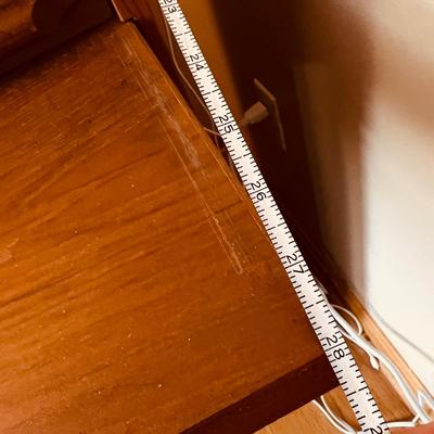 MCM Danish Teak Roll Top Desk