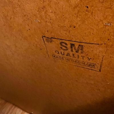 MCM Danish Teak Roll Top Desk