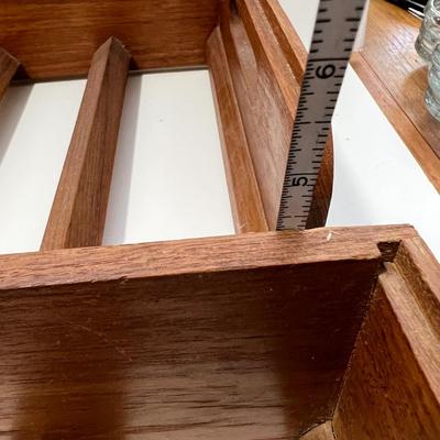 MCM Teak Stacking Wine Rack