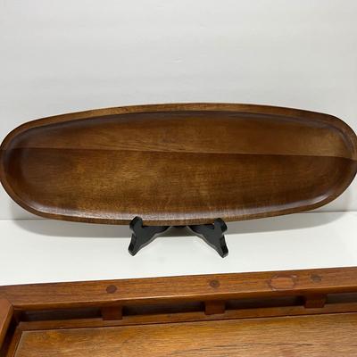 MCM Teak Decorative Lot - 2 Dansk, 1 Kalmar Design