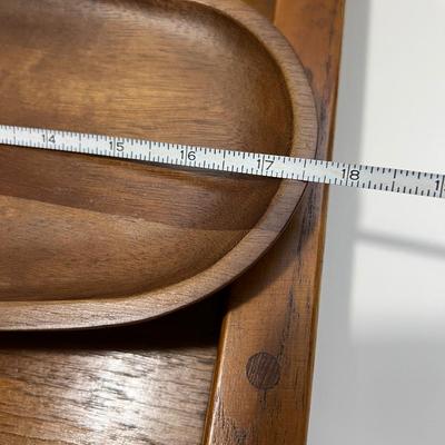 MCM Teak Decorative Lot - 2 Dansk, 1 Kalmar Design
