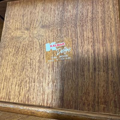 MCM Teak Decorative Lot - 2 Dansk, 1 Kalmar Design