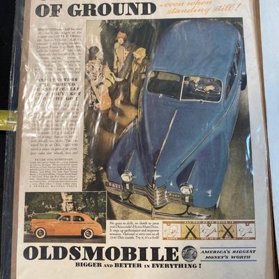 Vintage Car Cards
