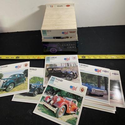 Classic Cars Spec Cards