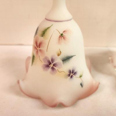 Lot #251 Lot of 2 Fenton Art Glass Bells