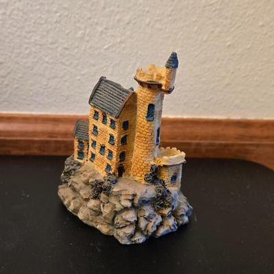 Resin Church and Sandcastle Deco