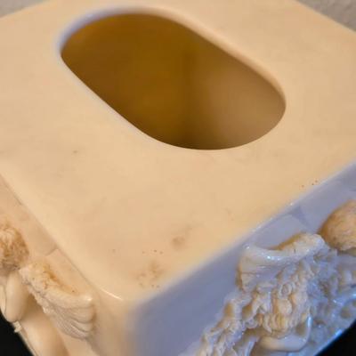 Plastic Angel Kleenex Box Cover