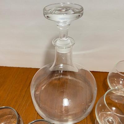 Vintage Glass Barware Lot