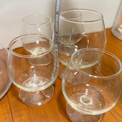 Vintage Glass Barware Lot